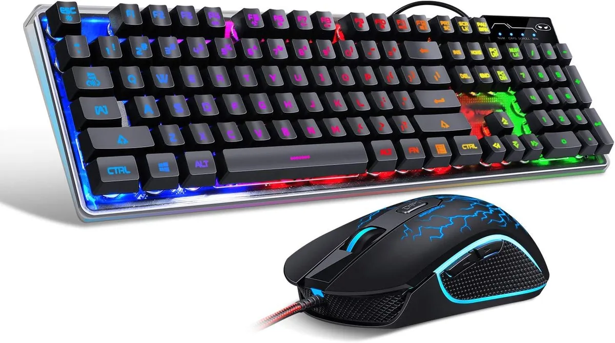 BFKK BFKK K1 Gaming Keyboard 104 Keys Black — product photo