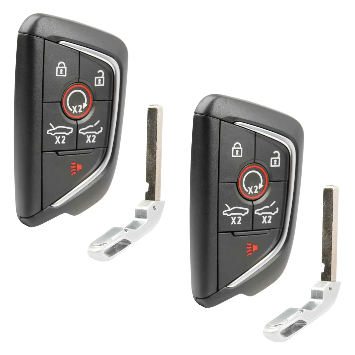 USARemote USARemote 2 in 1 Accessory 6-Button Smart Key Fob 2020-2022 Corvette C8 — product photo