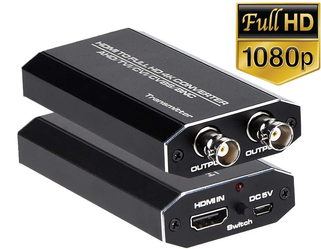 LUOM LUOM HDMI to AHD Converter audio video converter 500M loopout — product photo