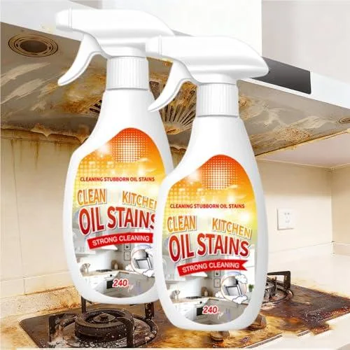 Two white 240ml spray cans with foam nozzles