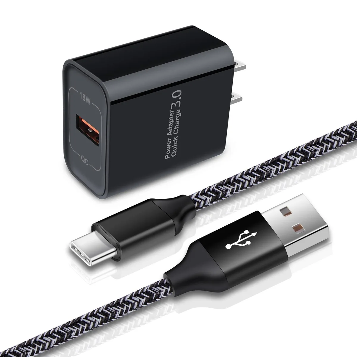 No Sew No Sew QC 3.0 USB charger 6 ft cable BP1908-QC — product photo