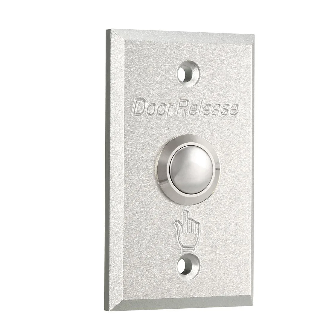 Unique-Bargains Unique-Bargains Door Release Button 86mm x 50mm Stainless Steel — product photo