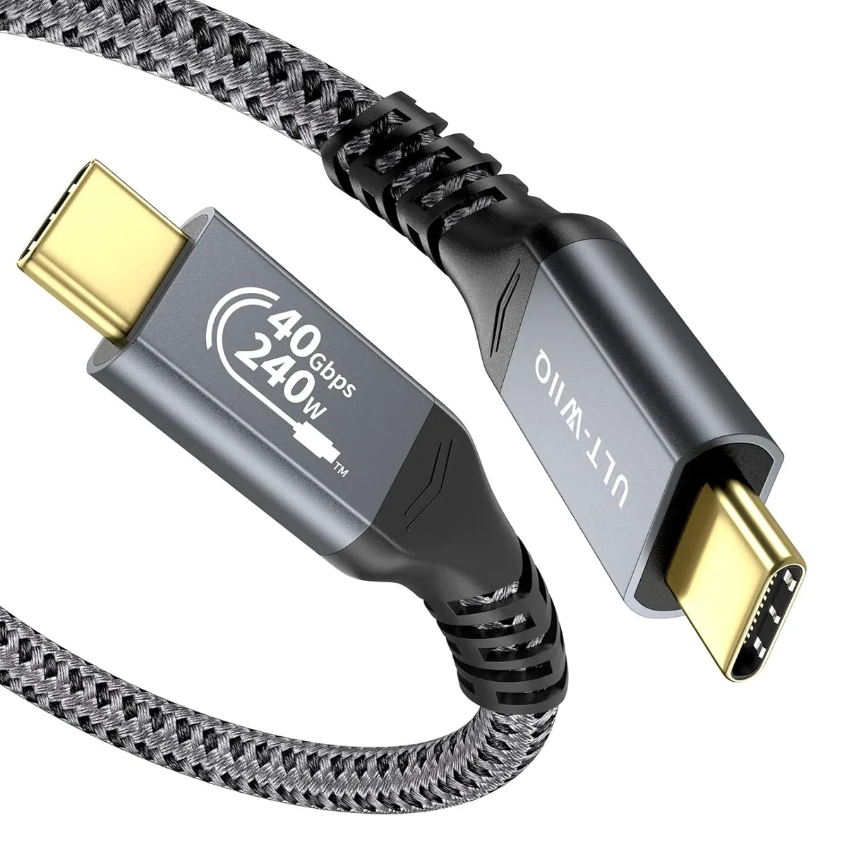 BFKK BFKK 3.94FT Thunderbolt cable 240W 40Gbps 8K 60Hz — product photo