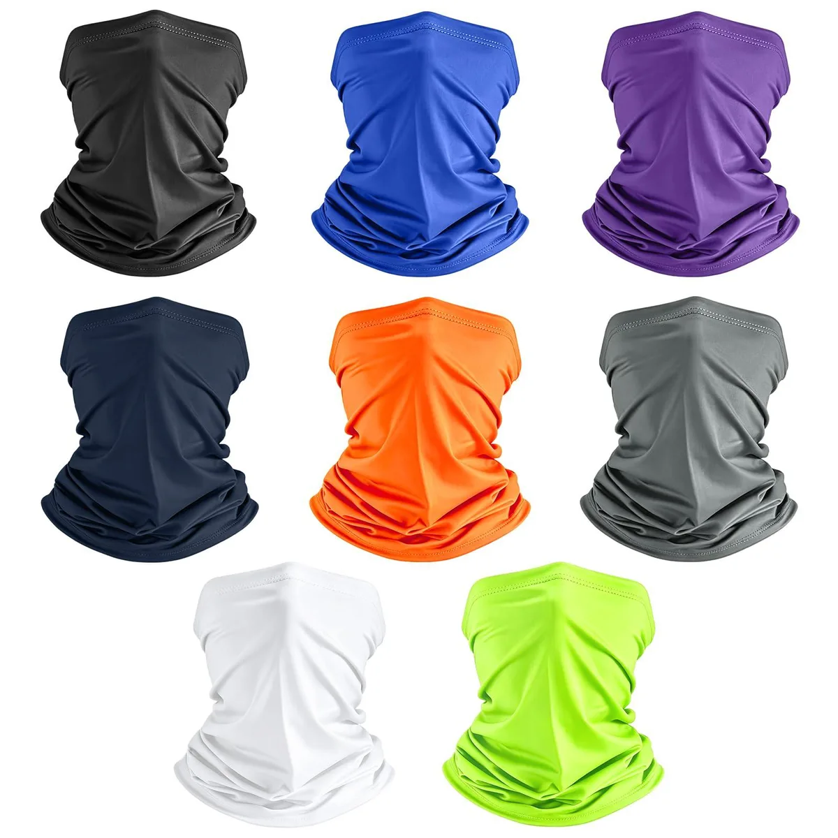  Dapaser Zm-facescarf-8p-02 8-Pack Multicolor Neckwear — product photo