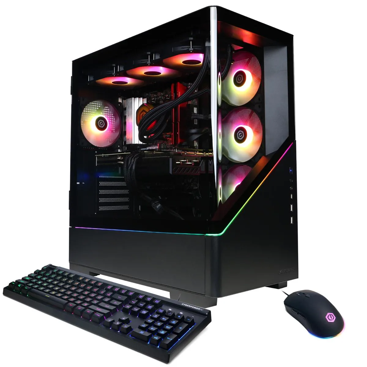 CyberpowerPC CyberpowerPC Gamer Supreme Ryzen 7 9850X3D 4.7GHz 32GB 2TB RX 9070 XT 16GB gaming PC — product photo