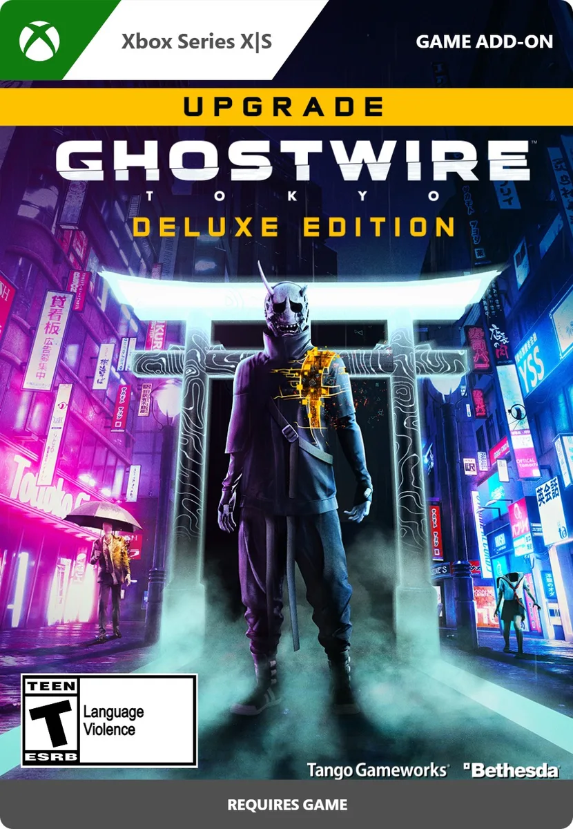 Bethesda Softworks Bethesda Softworks 7CN-00124 Ghostwire: Tokyo Deluxe Upgrade downloadable game — product photo