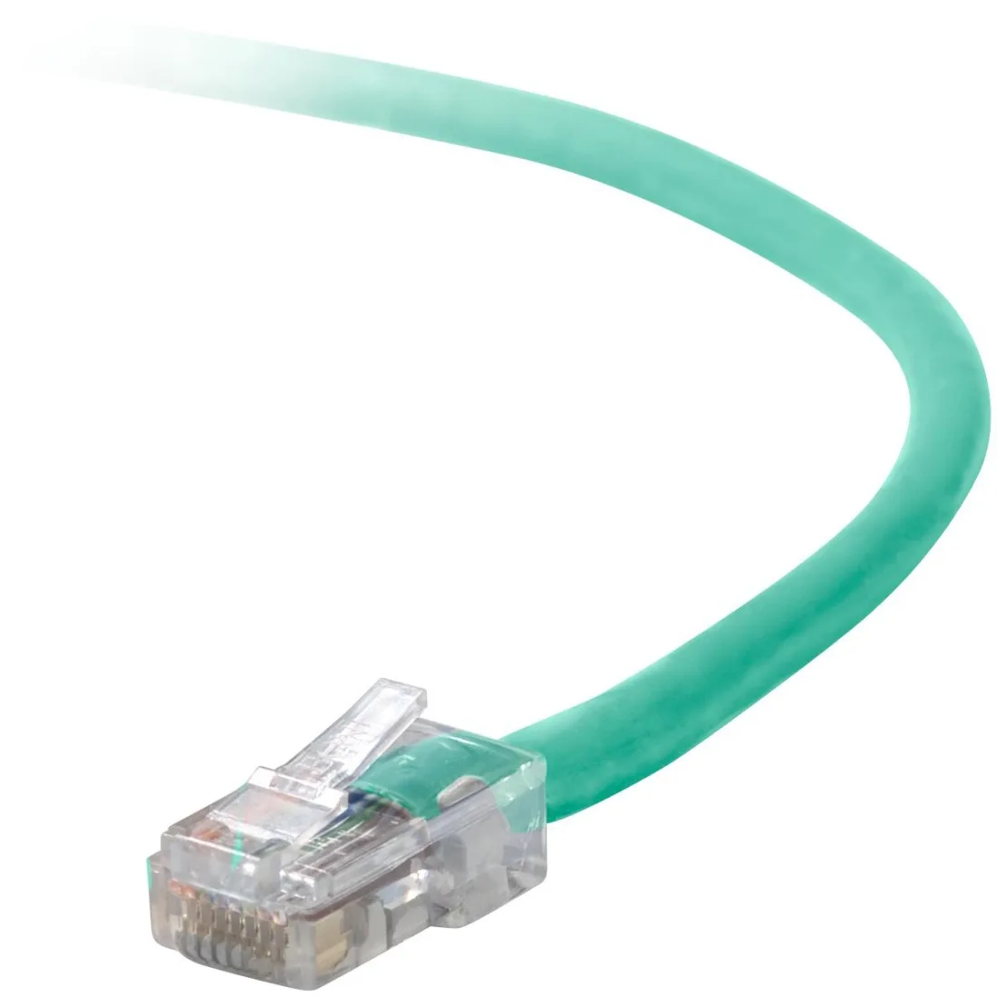 Belkin Belkin A3L791-12-GRN 12 ft Cat 5e RJ45 network ethernet cable green — product photo