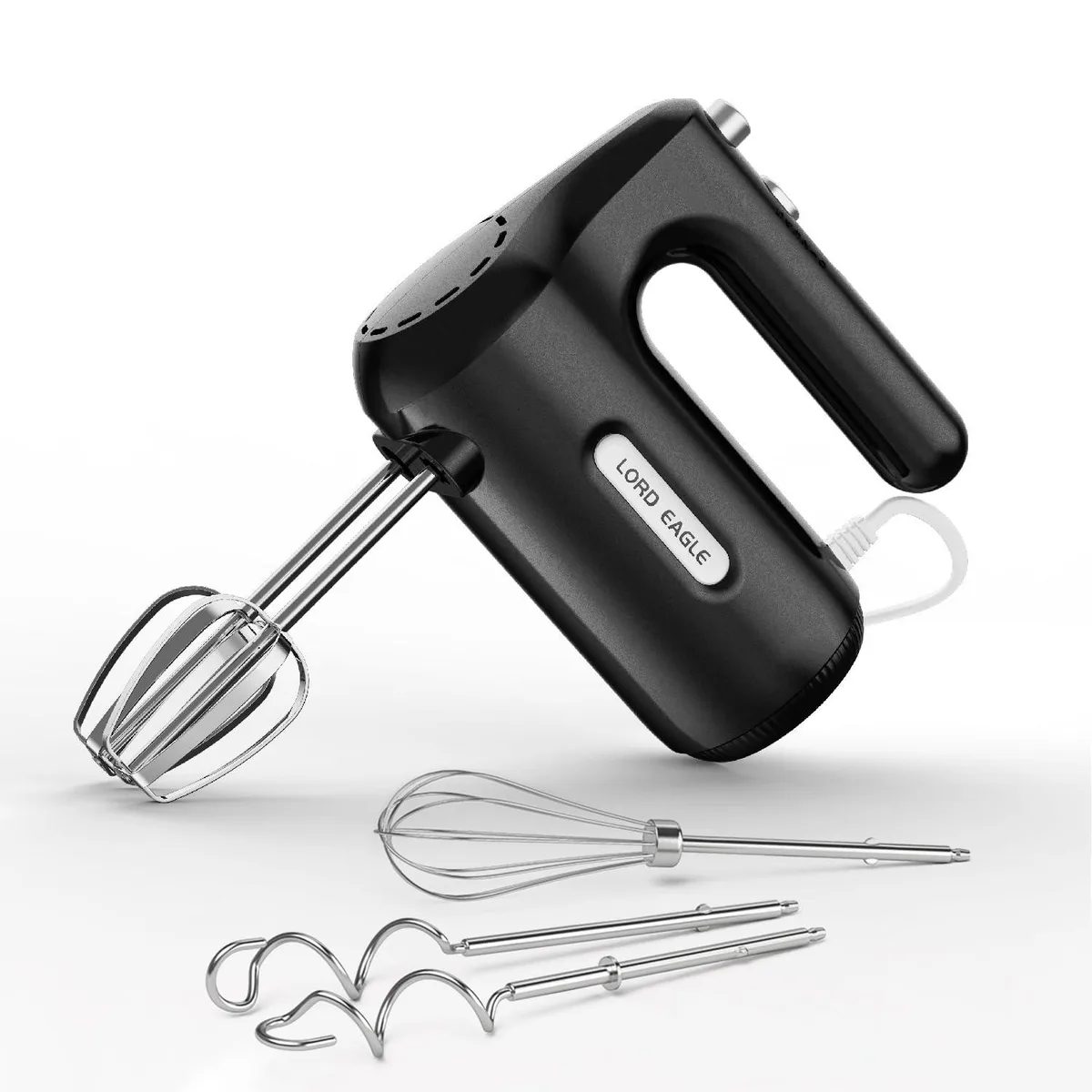  Lord Eagle 300W 5-Speed Hand Mixer Black CX-6633 — product photo