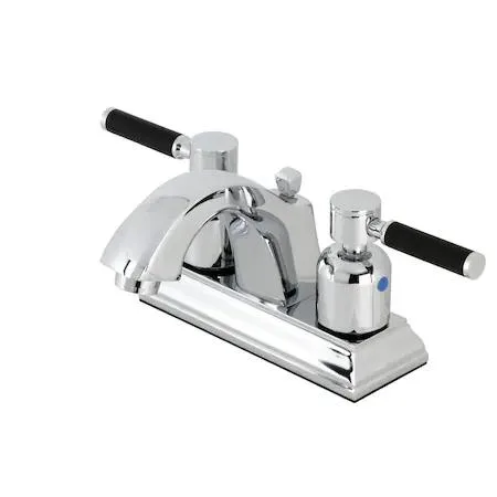 Fauceture Fauceture FSC4641DKL 4-inch centreset bath faucet Polished Chrome — product photo