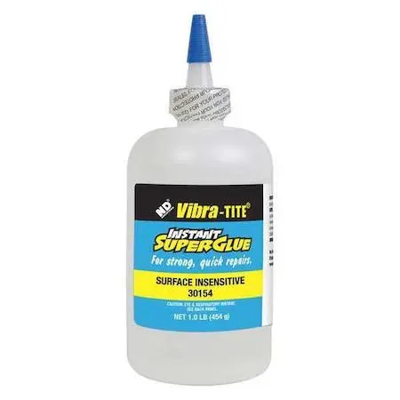 Vibra-TITE Vibra-TITE 30154 Instant Adhesive 301 Clear .5 oz Bottle — product photo