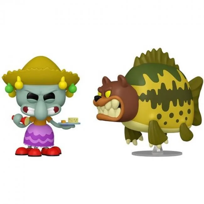 Funko Funko 90365 SpongeBob SquarePants Squidward &amp; Sea Bear 2-Pack action figure — product photo