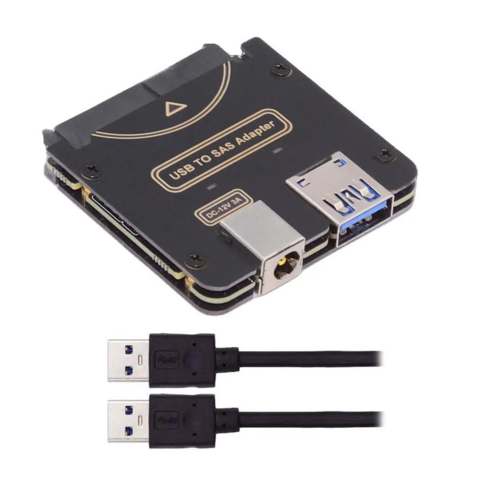 LORDWORLD LORDWORLD SFF-8482 SAS 29Pin to USB 3.0 5Gbps RAID Adapter with Chipset — product photo