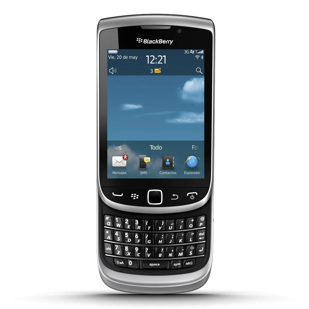 BLACKBERRY BLACKBERRY PRD-38859-010 Torch 9810 cell phones - no contract — product photo