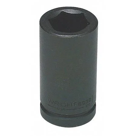 Wright Tool 69102 3/4 inch drive deep impact socket, black oxide finish