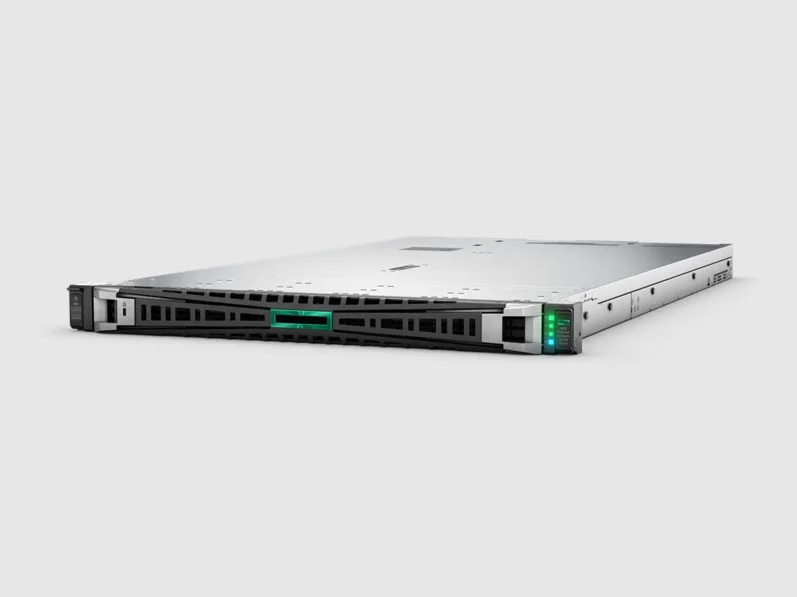 HPE HPE P89244-005 ProLiant DL360 Gen12 Xeon 6517P 16C 64GB DDR5 480GB NVMe 1U rack server — product photo
