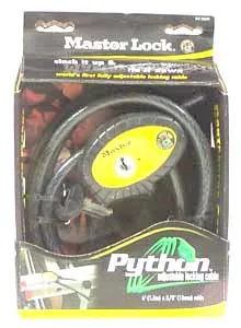 Master Lock Master Lock 8413XDPF 6 ft Python Adjustable Cable Lock Safe — product photo