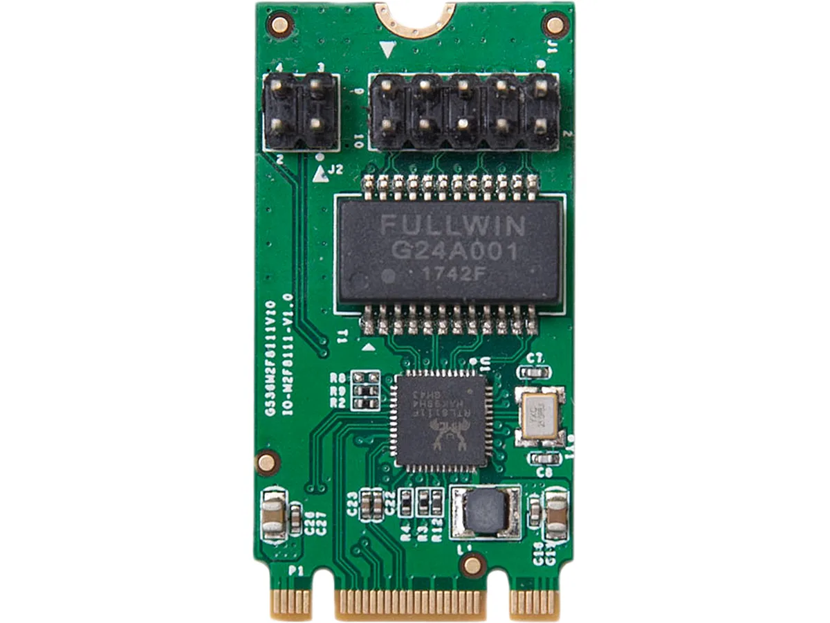 Syba Syba SI-PEX24054 M.2 B & M-Key Gigabit Ethernet expansion card — product photo