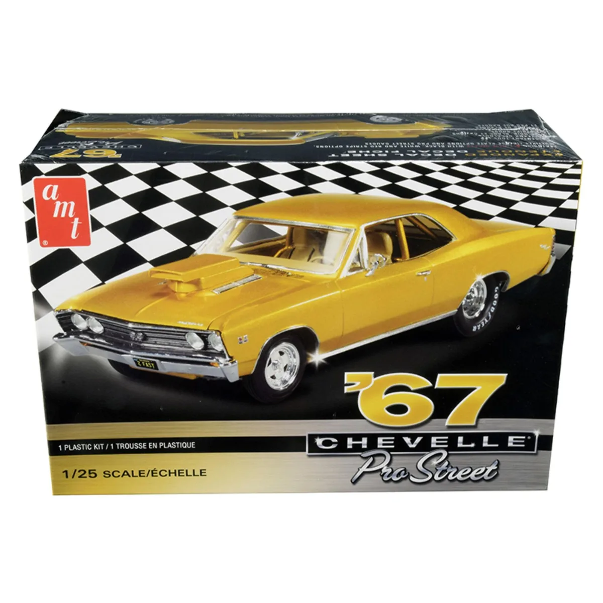 AMT AMT 1967 Chevrolet Chevelle Pro Street 1/25 Scale Model Kit — product photo