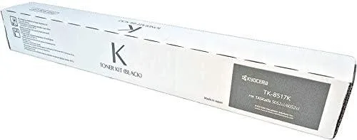 Kyocera Kyocera TK-8517K 1T02ND0US0 Black Toner Cartridge for CS-5052ci CS-6052ci TASKalfa 5052ci 6052ci 30000 Pages — product photo