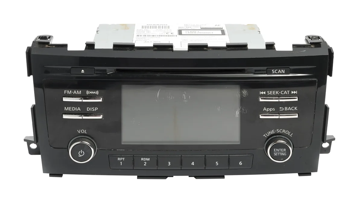 1 Factory Radio 1 Factory Radio 281853TA1B AM FM CD XM Receiver 2013-2015 Nissan Altima — product photo
