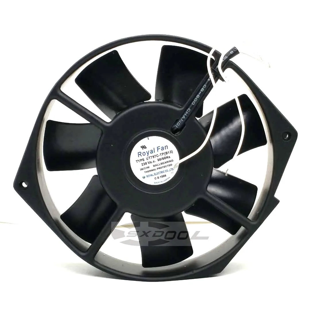SXDOOL SXDOOL UT797C-TP[B13] 230V 172x150x38mm iron leaf case fan — product photo