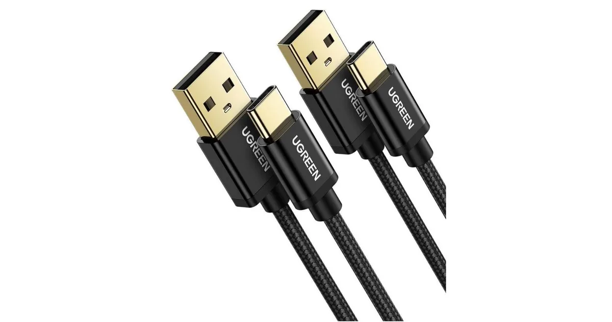 Aomoproing Aomoproing Lightning to USB C cable 3A 18W 480Mbps 6FT nylon braided — product photo