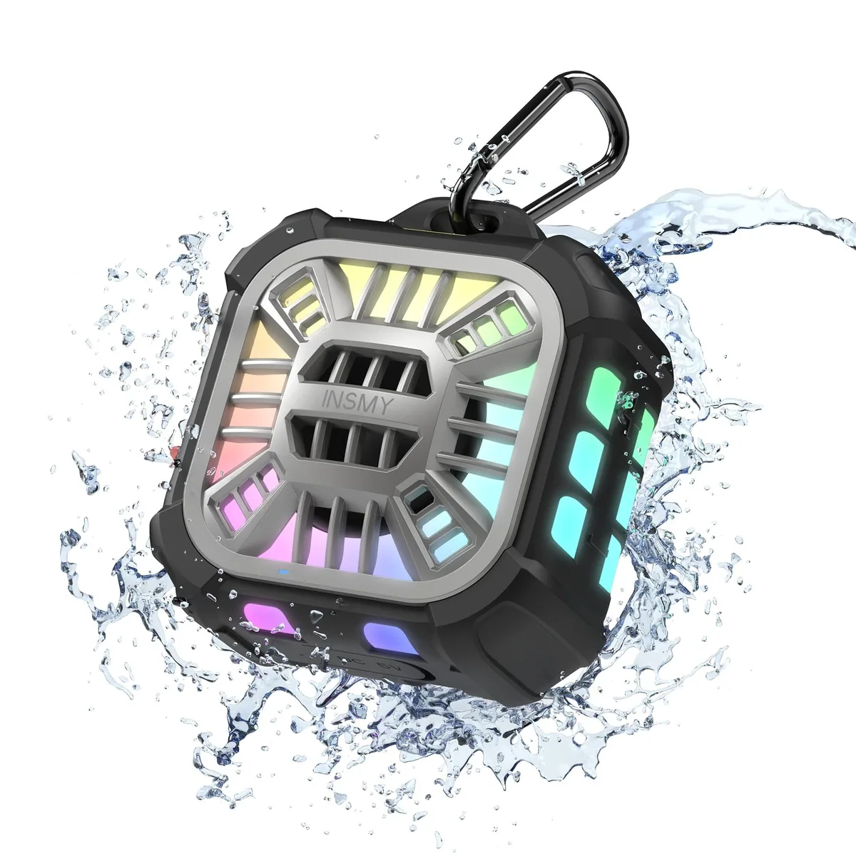  INSMY M12 IP67 Portable Speaker 10W Black — product photo