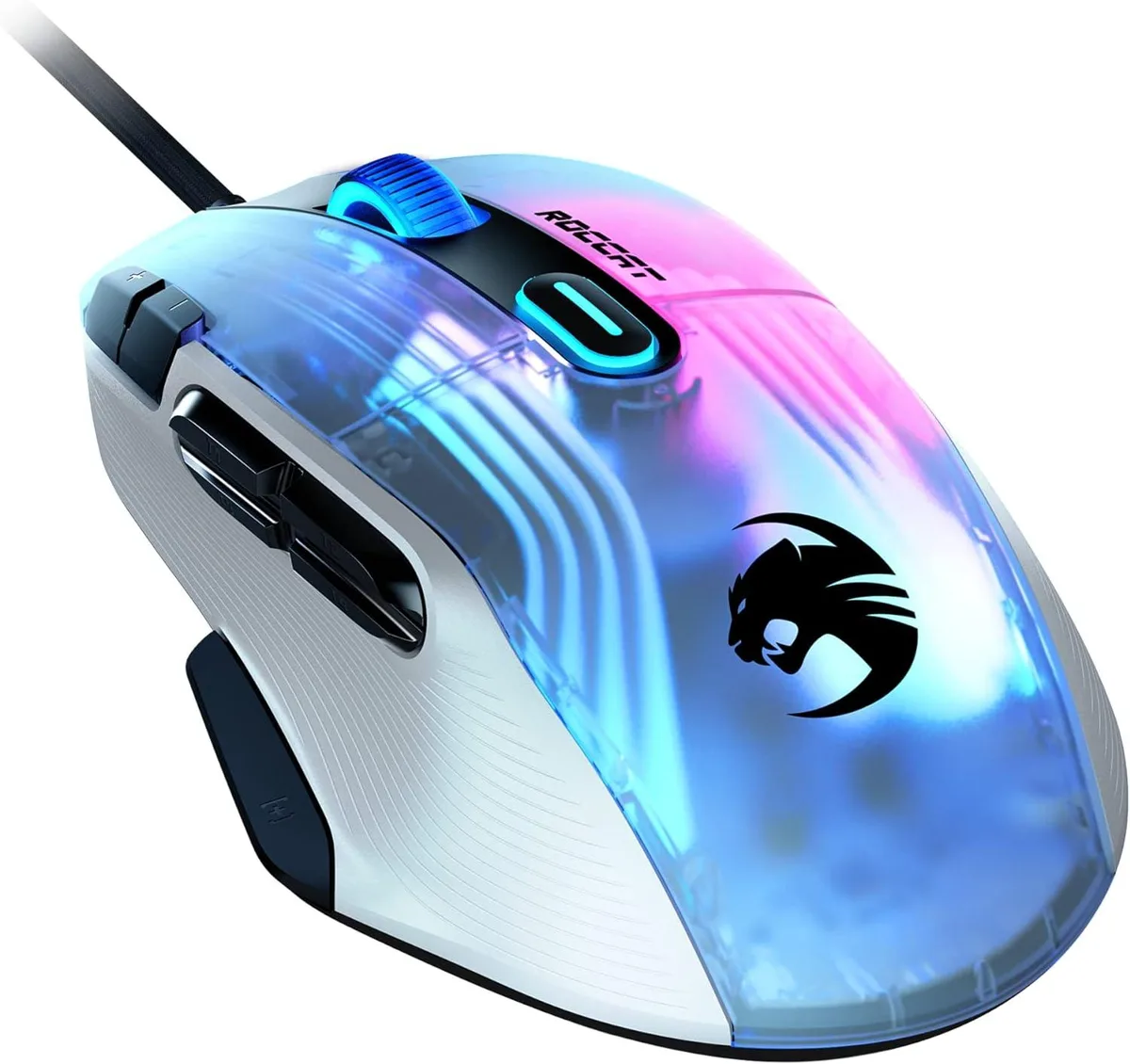 ROCCAT ROCCAT Kone XP White Gaming Mouse 19K DPI 15 Buttons 22 LEDs 16.8M Colors — product photo