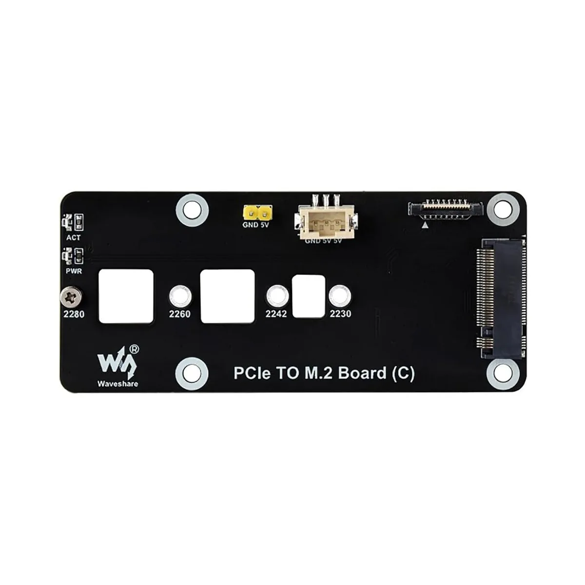 LORDWORLD LORDWORLD PCIe to M.2 Adapter Board (C) 16-pin for Raspberry Pi 5 — product photo