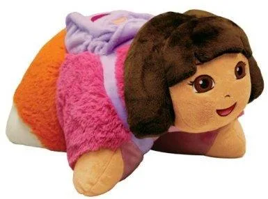 Dora the Explorer plush toy 11 inches multi-colored Pee Wees design
