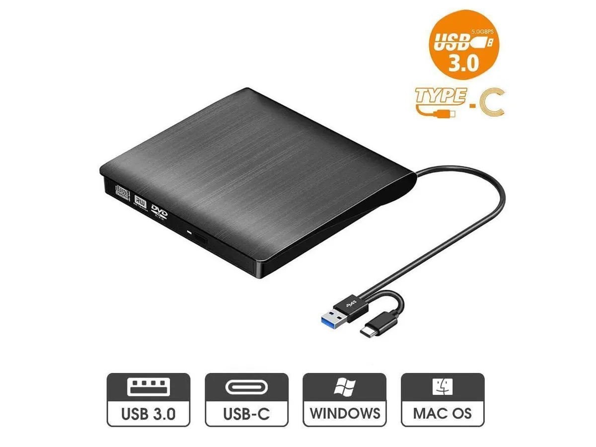 BONAEVER BONAEVER Protection Case for External CD/DVD Drive — product photo