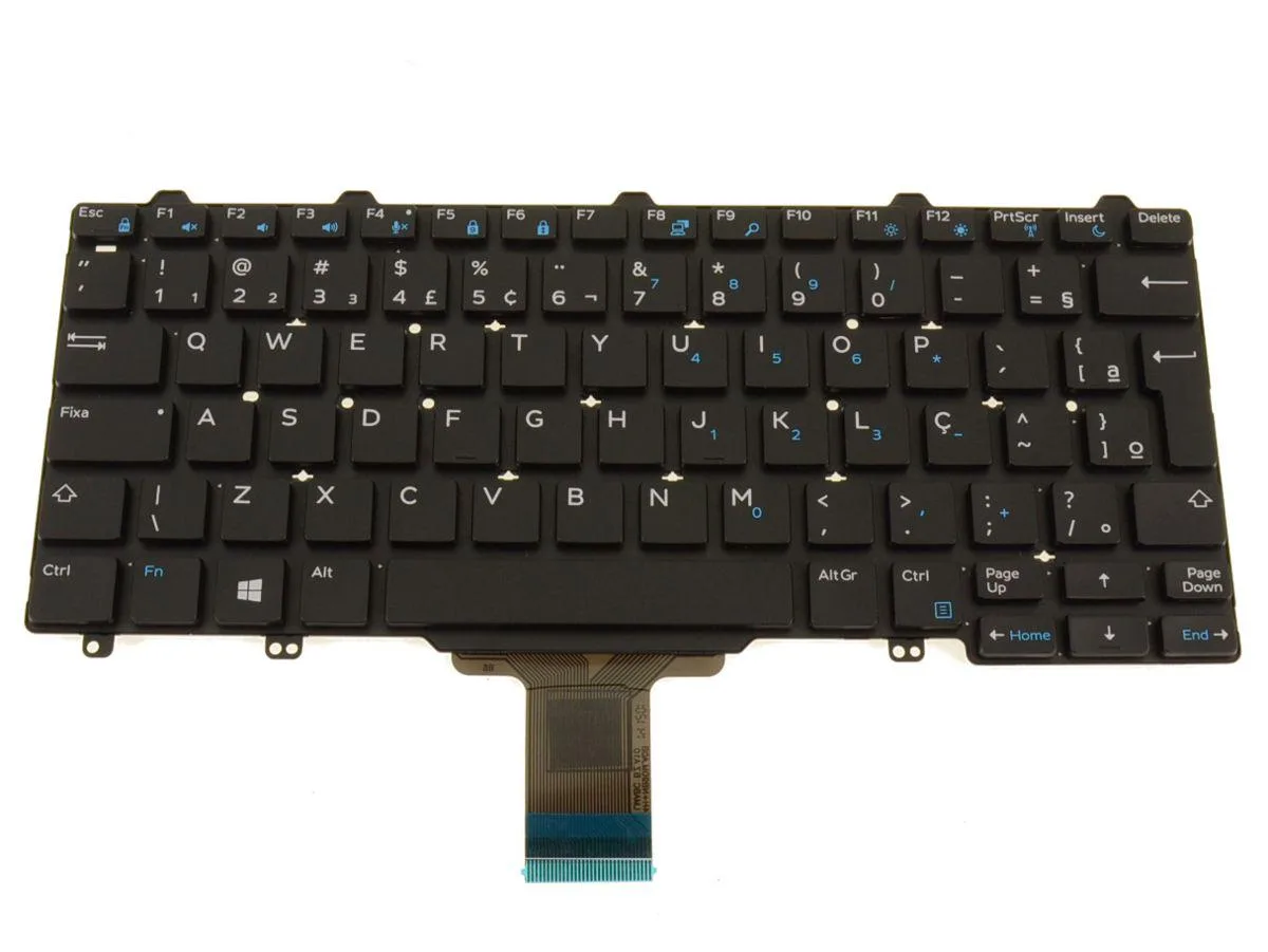 DELL DELL Laptop Replacement Keyboard F6F02 Brazilian Layout Latitude E7250 E5250 3150 3160 — product photo