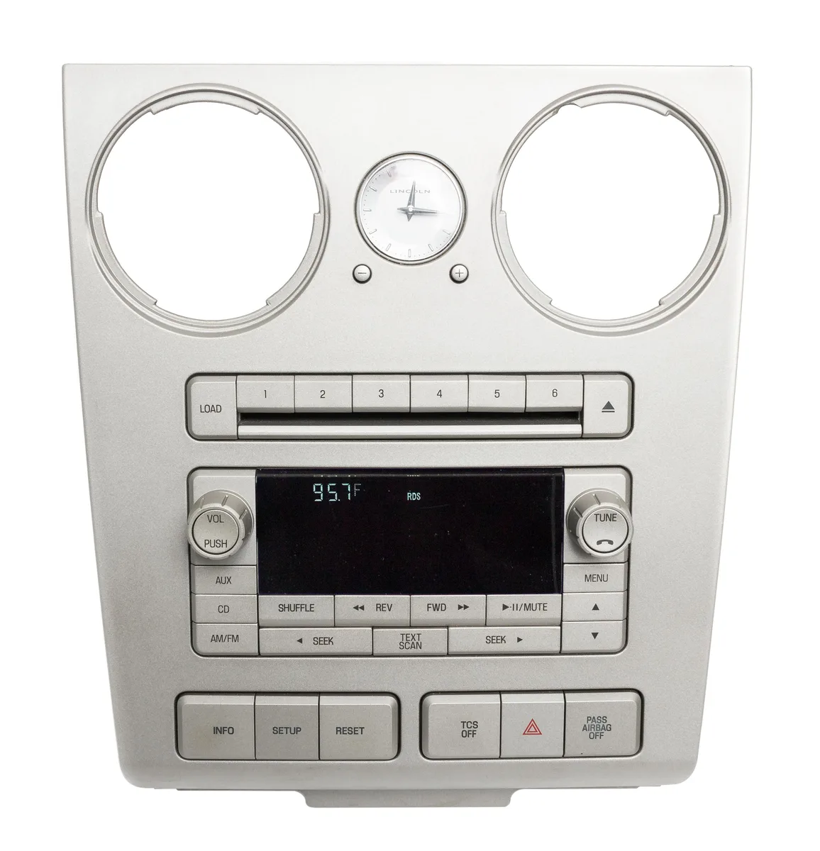 Lincoln Lincoln 2007 MKZ AM FM Mp3 6 Disc CD Receiver 7H6T-18C815-AG — product photo