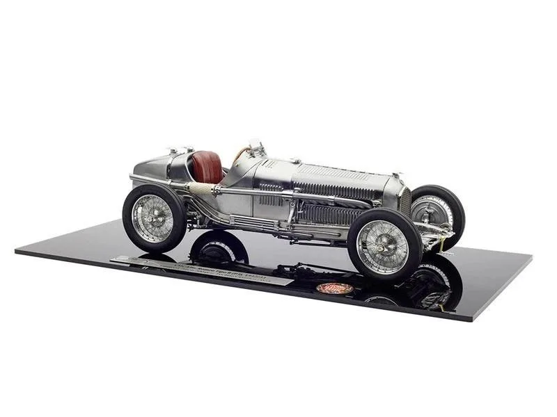 CMC International CMC International 1932/33 Alfa Romeo Tipo B P3 Raw Metal Clear 2023 Exclusive 1/18 Limited 600 pcs — product photo