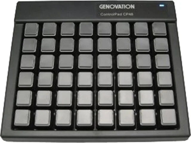 Genovation Inc. Genovation Inc. CP48-USBHID 48-key programmable keyboard — product photo