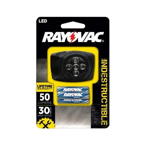 Rayovac Rayovac DIYHL3AAA-BTA LED Headlamp with Cloth Straps — product photo