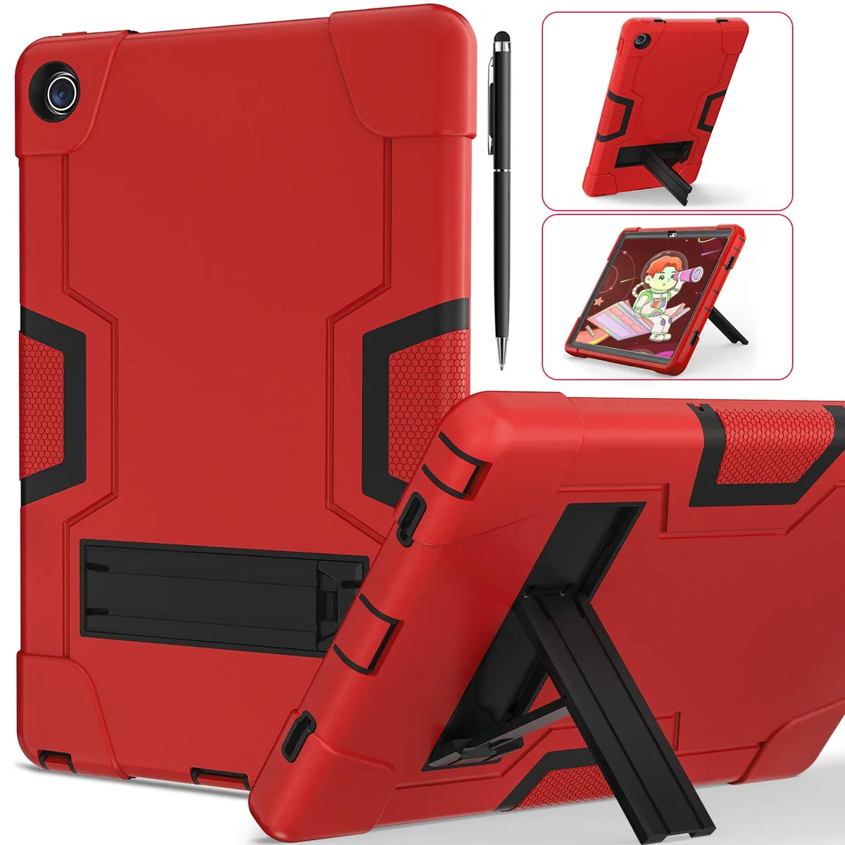 BONAEVER BONAEVER TB125FU laptop case for Lenovo Tab M10 Plus 10.6 2022 Red — product photo