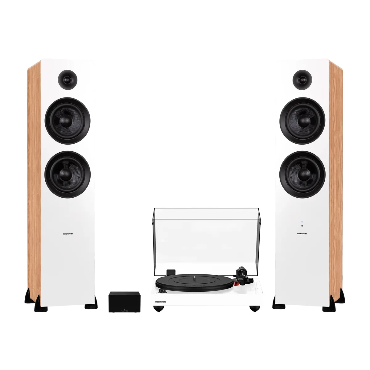 Fluance Fluance RT83WHPAI81W Turntable System, Ivory, 150W, 75.34 lbs — product photo