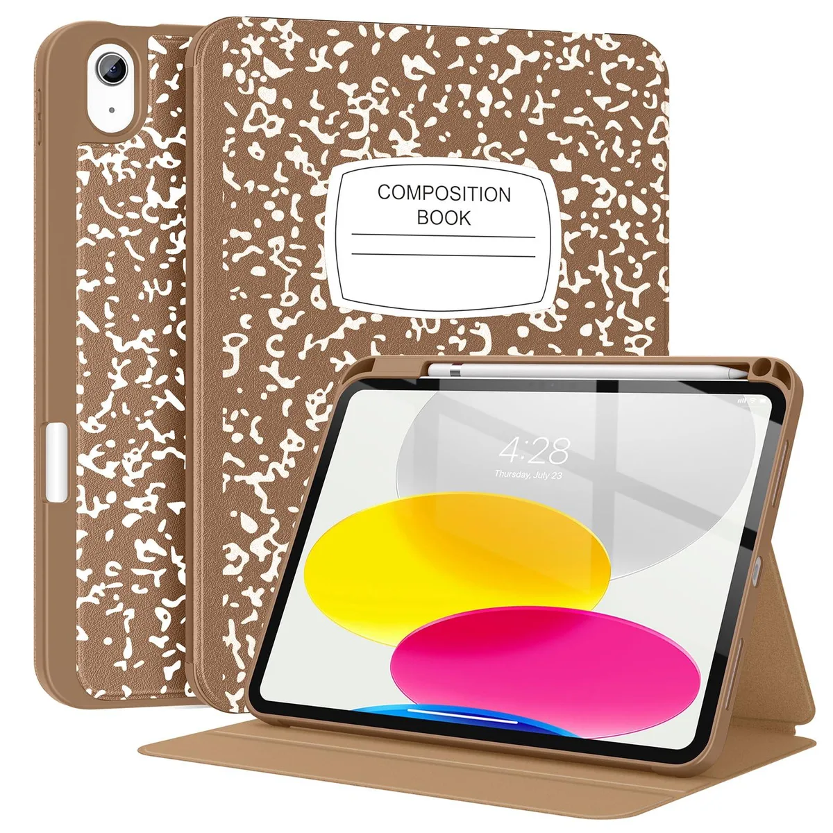  Supveco iPad 10th/11th Gen 10.9/11" Folio Case Bronze — product photo