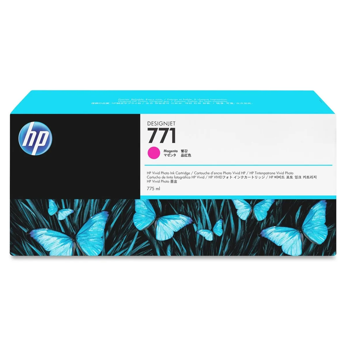HP HP B6Y17A 771A Magenta 775 ml Ink Cartridge — product photo