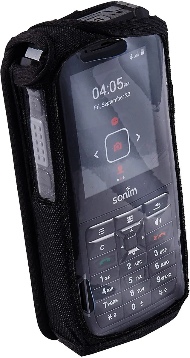 Wireless ProTECH Wireless ProTECH Ballistic Nylon Case with Quad Lock Swivel Belt Clip for Sonim XP5s XP5800 — product photo