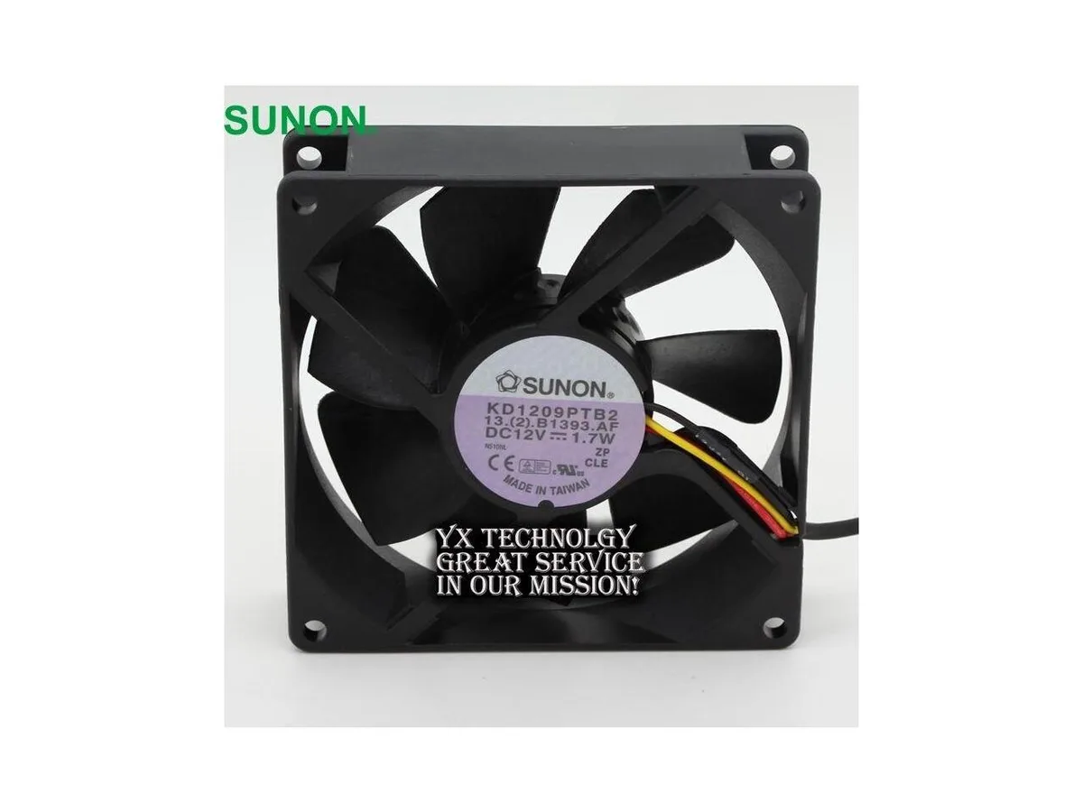 Fans Fans KD1209PTB2 9025 12V 1.7W 90x90x25mm case fan — product photo