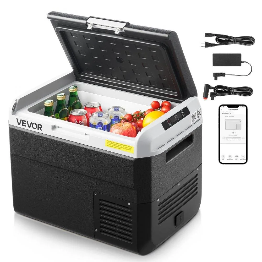 VEVOR VEVOR 31.7 QT Portable Refrigerator MCD30D1 30L 12/24V DC AC100-240V — product photo