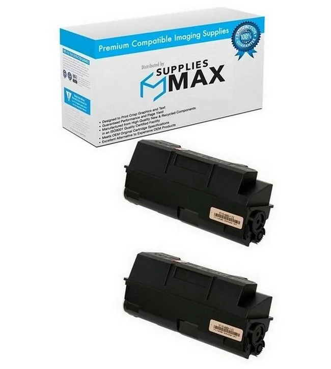 SuppliesMax SuppliesMax Toner Cartridge 2 Pack Black 20000 Pages TK-332 — product photo
