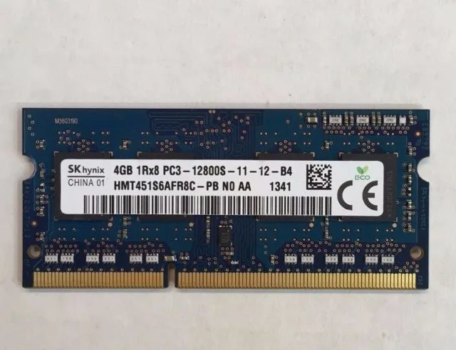 SK hynix SK hynix HMT451S6AFR8C-PB 4GB DDR3 1600 laptop RAM — product photo