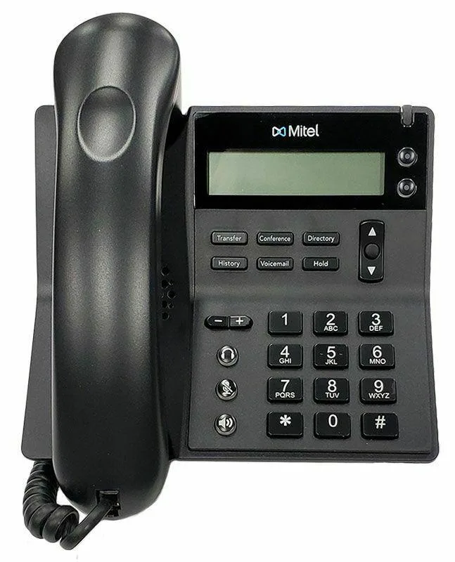 Mitel Hardware Mitel Hardware IP420 VoIP Phone 128x30 display 2 lines Gigabit Ethernet — product photo