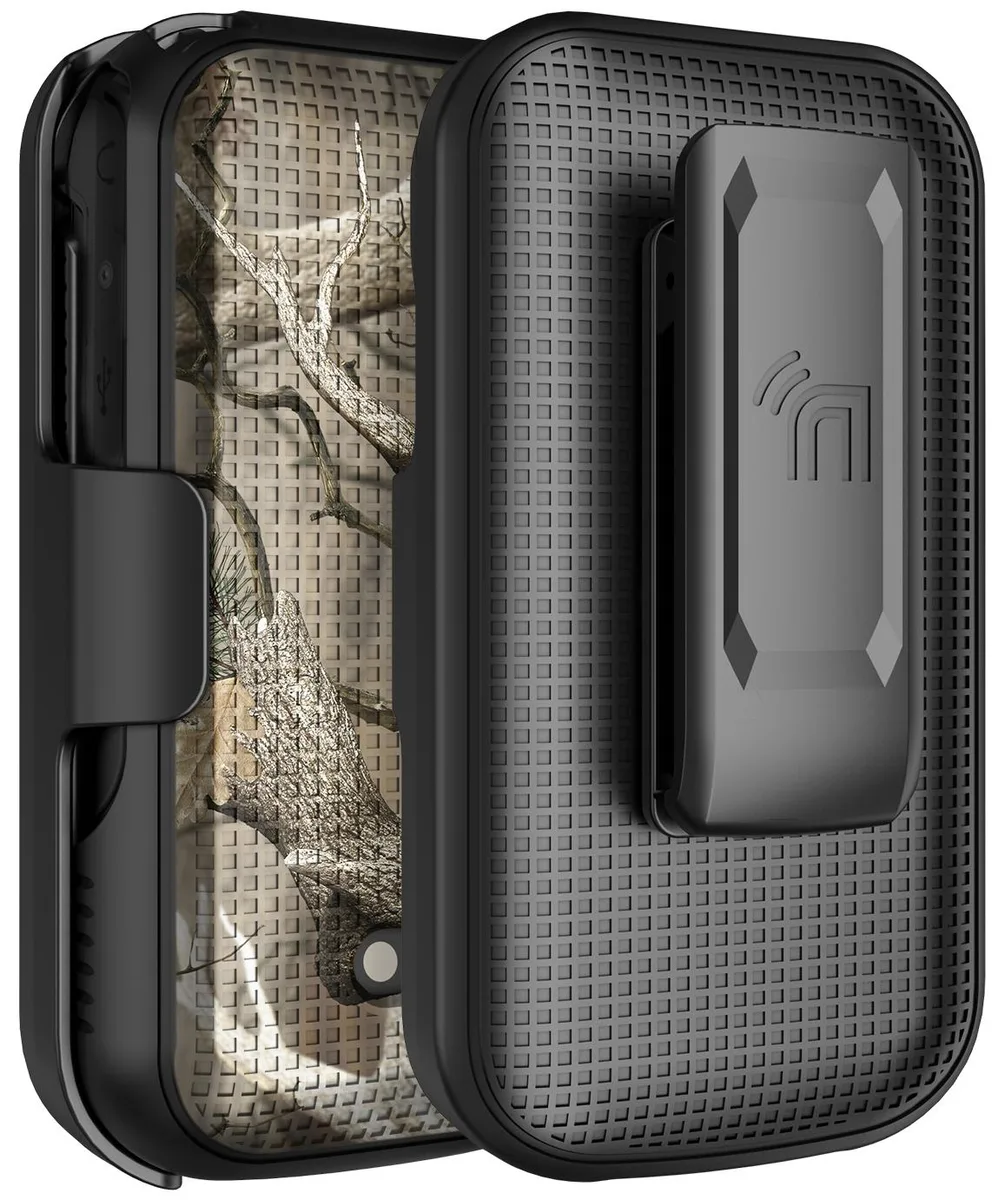 Nakedcellphone Nakedcellphone X320 Hard Case &amp; Belt Clip Holster Combo Bush Camo 13 Positions 2025 — product photo