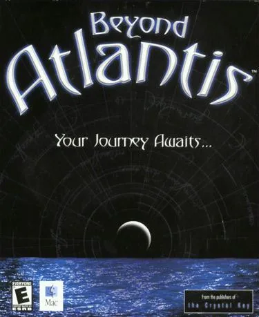 White box with Beyond Atlantis title and tropical island artwork