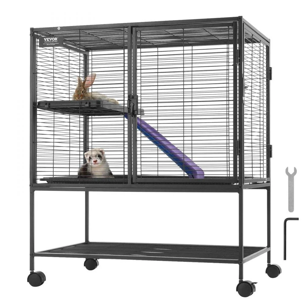 VEVOR VEVOR JM-XC-082 36" 2-Tier Rolling Ferret Cage — product photo