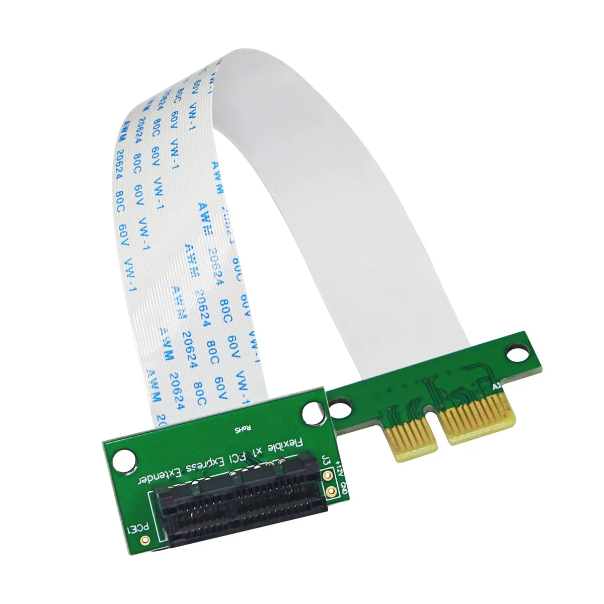 Vszerda Vszerda 14cm 90 Degree PCIe 3.0 x1 Riser Cable 17.5cm 36PIN — product photo
